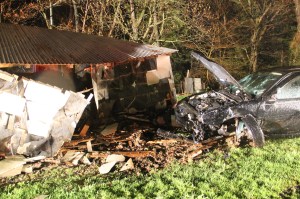 Driver Flees After Crashing into Another Car, Valley Road, Lewistown Valley, Tamaqua (18)