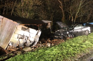 Driver Flees After Crashing into Another Car, Valley Road, Lewistown Valley, Tamaqua (25)