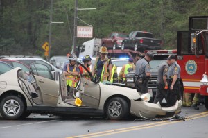 Fatal Motor Vehicle Accident, Car vs Car Carrier, US209, Cumbola, 5-15-2014 (30)