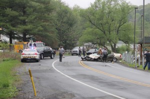 Fatal Motor Vehicle Accident, Car vs Car Carrier, US209, Cumbola, 5-15-2014 (42)