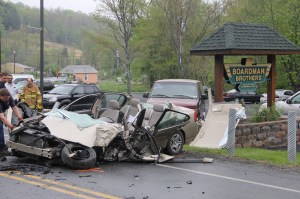 Fatal Motor Vehicle Accident, Car vs Car Carrier, US209, Cumbola, 5-15-2014 (51)