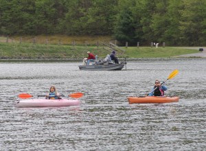 Girl, Woman Kyaking, Locust Lake State Park, Barnesville, 5-18-2014 (9)