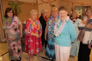 Hawaiian Luau Party, Older and Bolder Group, Salvation Army, Tamaqua, 5-21-2014 (38)