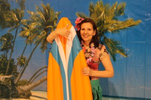 Hawaiian Luau Party, Older and Bolder Group, Salvation Army, Tamaqua, 5-21-2014 (6)