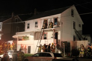 House Fire, 254 East Abbott Street, Lansford, 5-27-2014 (176)