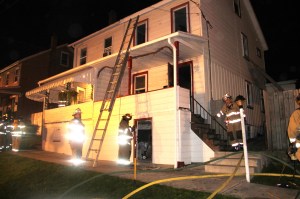 House Fire, 254 East Abbott Street, Lansford, 5-27-2014 (184)