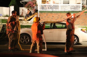 House Fire, 254 East Abbott Street, Lansford, 5-27-2014 (206)