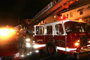House Fire, 254 East Abbott Street, Lansford, 5-27-2014 (214)
