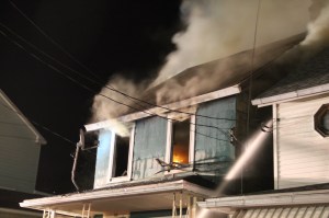 House Fire, 336 West Snyder Avenue, Lansford, 5-21-2014 (14)