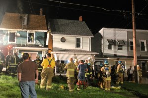 House Fire, 336 West Snyder Avenue, Lansford, 5-21-2014 (314)