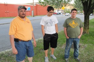 Learning to Make a Tent, Tamaqua Cub, Boy Scouts, N. Railroad Street, Tamaqua (5)