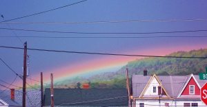 Low Rainbow Over Tamaqua, taken by Yvonne Belisle, Tamaqua, 5-22-2014 (3) - Copy