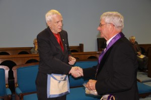 Masons Present First Responder Pins, Tamaqua Masonic Lodge, Hometown, 5-21-2014 (14)