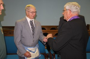 Masons Present First Responder Pins, Tamaqua Masonic Lodge, Hometown, 5-21-2014 (15)