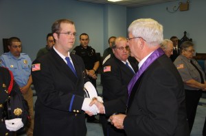 Masons Present First Responder Pins, Tamaqua Masonic Lodge, Hometown, 5-21-2014 (23)