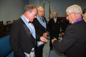 Masons Present First Responder Pins, Tamaqua Masonic Lodge, Hometown, 5-21-2014 (29)