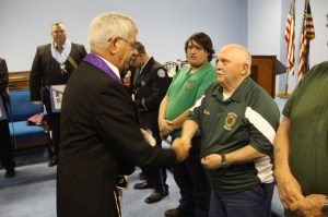 Masons Present First Responder Pins, Tamaqua Masonic Lodge, Hometown, 5-21-2014 (36)