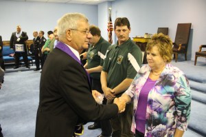 Masons Present First Responder Pins, Tamaqua Masonic Lodge, Hometown, 5-21-2014 (51)