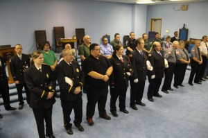 Masons Present First Responder Pins, Tamaqua Masonic Lodge, Hometown, 5-21-2014 (56)