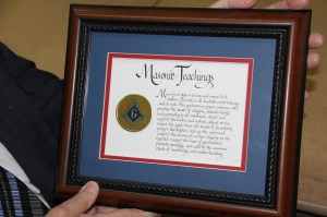 Masons Present First Responder Pins, Tamaqua Masonic Lodge, Hometown, 5-21-2014 (89)