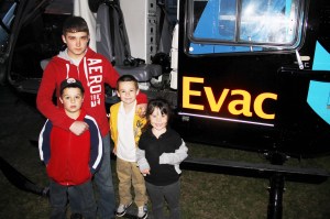 Medivac Helicopter Landing Zone Training, Emergency Service, Coaldale Fire Company, Coaldale (101)