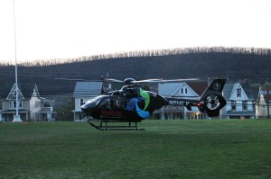 Medivac Helicopter Landing Zone Training, Emergency Service, Coaldale Fire Company, Coaldale (42)