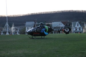 Medivac Helicopter Landing Zone Training, Emergency Service, Coaldale Fire Company, Coaldale (51)