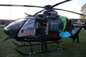 Medivac Helicopter Landing Zone Training, Emergency Service, Coaldale Fire Company, Coaldale (56)