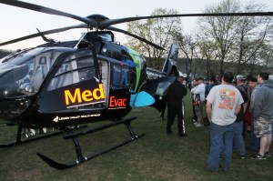 Medivac Helicopter Landing Zone Training, Emergency Service, Coaldale Fire Company, Coaldale (58)