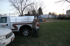 Medivac Helicopter Landing Zone Training, Emergency Service, Coaldale Fire Company, Coaldale (7)