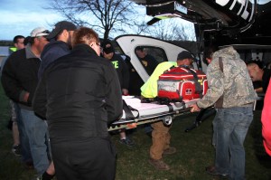 Medivac Helicopter Landing Zone Training, Emergency Service, Coaldale Fire Company, Coaldale (72)