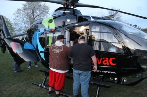 Medivac Helicopter Landing Zone Training, Emergency Service, Coaldale Fire Company, Coaldale (75)