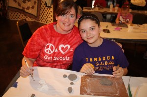 Mom and Me Tea Party, Tamaqua Girl Scouts, Community Arts Center, Tamaqua, 5-3-2014 (14)