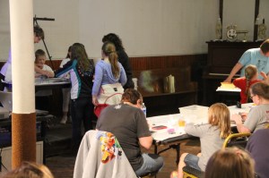 Mom and Me Tea Party, Tamaqua Girl Scouts, Community Arts Center, Tamaqua, 5-3-2014 (2)