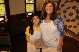 Mom and Me Tea Party, Tamaqua Girl Scouts, Community Arts Center, Tamaqua, 5-3-2014 (42)