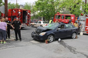 Motor Vehicle Accident, N. Lehigh and Lafayette Street, Tamaqua, 5-15-2014 (3)