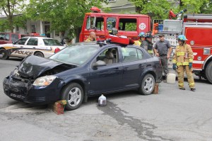Motor Vehicle Accident, N. Lehigh and Lafayette Street, Tamaqua, 5-15-2014 (6)