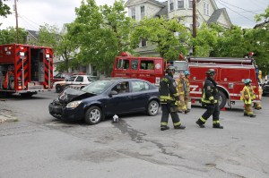 Motor Vehicle Accident, N. Lehigh and Lafayette Street, Tamaqua, 5-15-2014 (8)