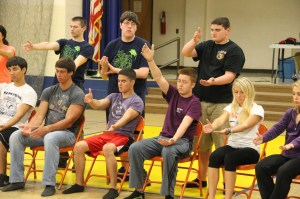 Overnight Party, HS Graduating Class of 2014, Gymnasium, Elementary School, Tamaqua (111)