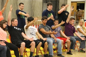 Overnight Party, HS Graduating Class of 2014, Gymnasium, Elementary School, Tamaqua (125)