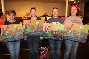 Paint and Sip, Chinese Bridge, Community Arts Center, Tamaqua, 5-16-2014 (17)