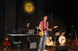 Performance of WoodShock, Community Arts Center, Tamaqua, 5-9-2014 (5)