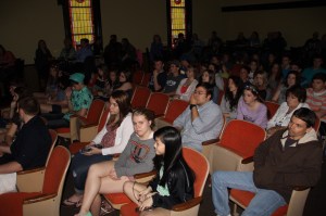 Performance of WoodShock, Community Arts Center, Tamaqua, 5-9-2014 (6)