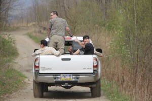 Picking Up Litter Behind Tamaqua Middle School, Tamaqua, Walker Township, 5-9-2014 (15)