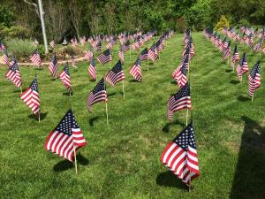Placing Flags, photos from Lisa Hiles, Hiles Brothers, Summit Hill, 5-23-2014 (2)