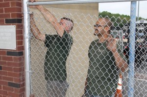Preparing for Tamaqua's Graduation, Sports Stadium, Tamaqua, 5-29-2014 (13)