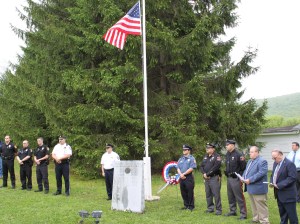 Schuylkill Carbon FOP Lodge Memorial Service, Owl Creek Road, Tamaqua, 5-17-2011 (1)