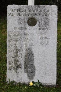 Schuylkill Carbon FOP Lodge Memorial Service, Owl Creek Road, Tamaqua, 5-17-2011 (22)