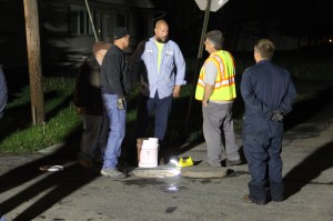 Sewer Main Blockage, Hometown, 5-16-2014 (11)