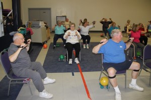 Silver Sneakers, YMCA, Tamaqua, 5-6-2014 (2)
